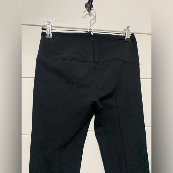 Veronica Beard crop crepe skinny pants black size 0 - Picture 11 of 12